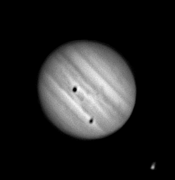 Jupiter in senci